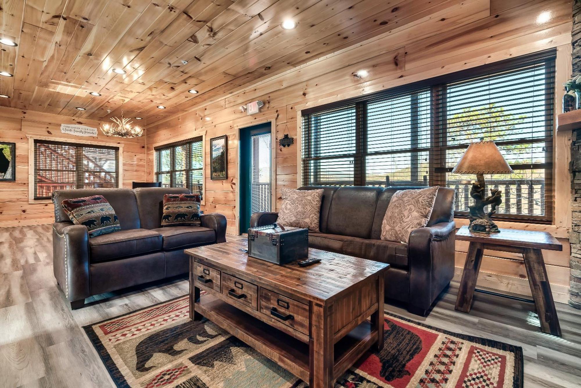 Full Equipped Cabin With A Pool And Game Room Smokies Views Gatlinburg Buitenkant foto