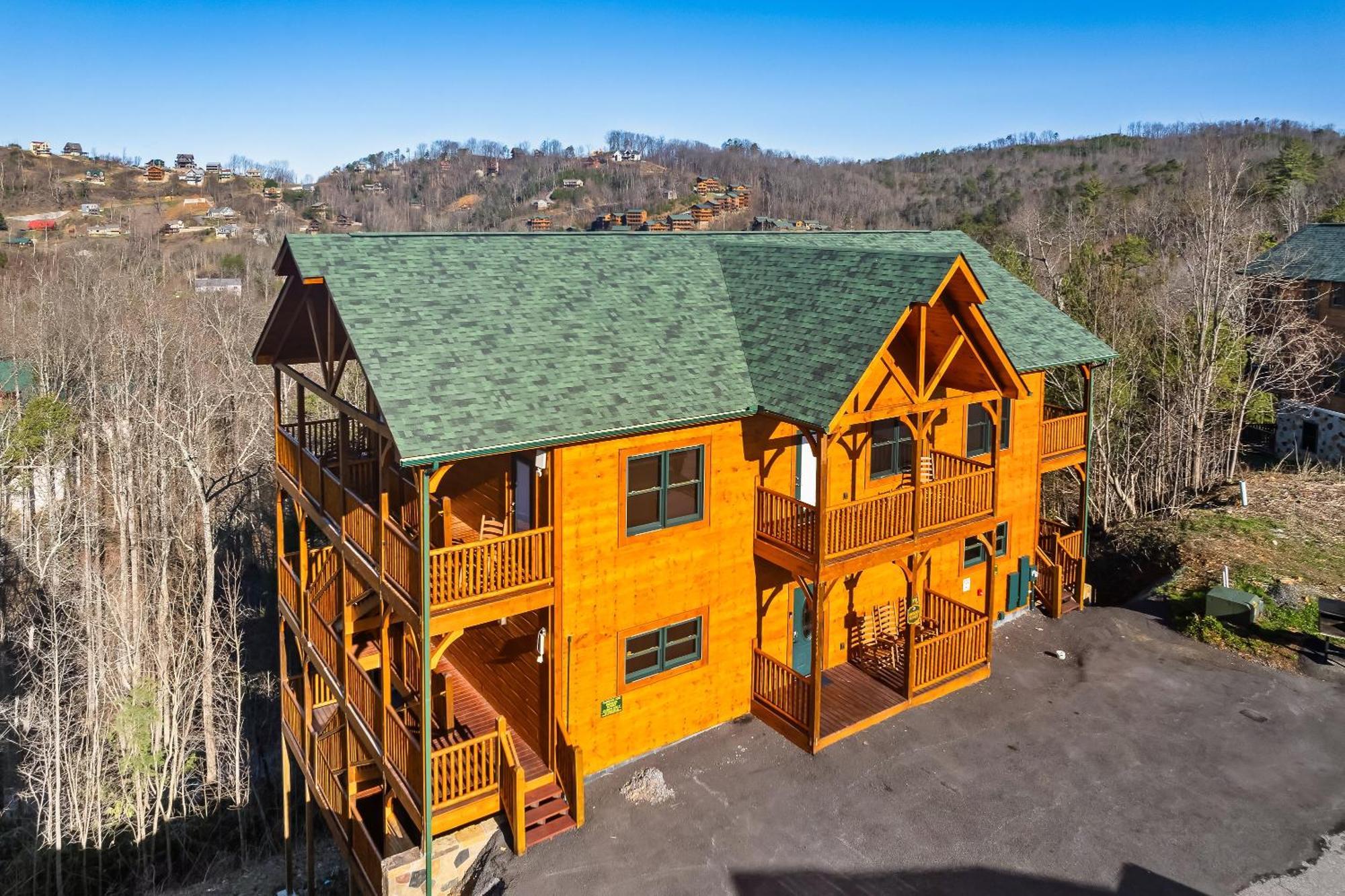 Full Equipped Cabin With A Pool And Game Room Smokies Views Gatlinburg Buitenkant foto